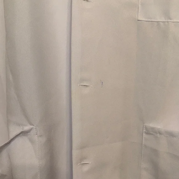 Men's Classic White Lab Coat - Picture 4 of 9